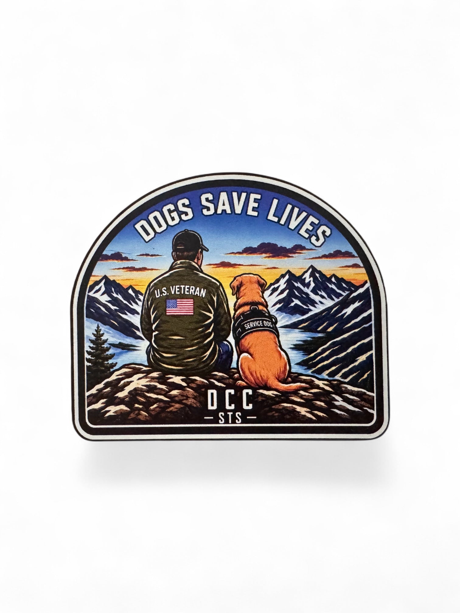 DOGS SAVE LIVES PATCH